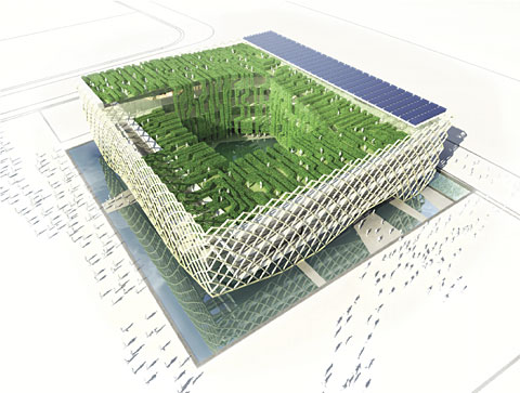 aerial perspective view aerial perspective view