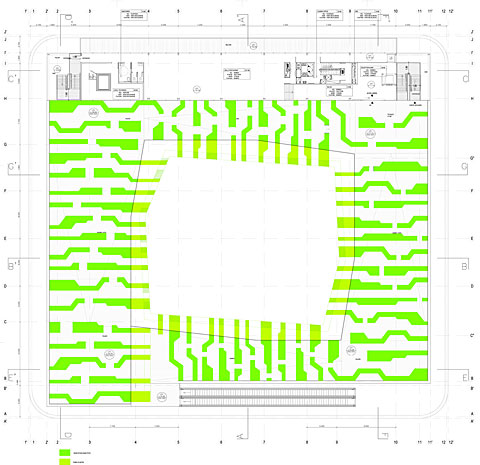 roof garden layout plan